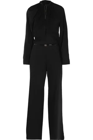 Gucci Dames, Jumpsuits & Playsuits, Zwart, Maat: M Wol