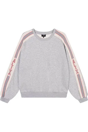 Alix the label Dames, Sweatshirts & Hoodies, Grijs, Maat: XL Katoen