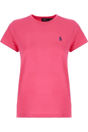 Ralph Lauren Dames, Tops, Roze, Maat: M Katoen