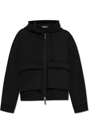 Dsquared2 Dames, Sweatshirts & Hoodies, Zwart, Maat: XS Katoen