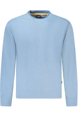 HUGO BOSS Heren, Sweatshirts & Hoodies, Blauw, Maat: M Katoen