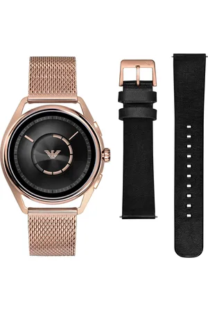 Emporio Armani Heren, Accessoires, Zwart, Maat: ONE Size