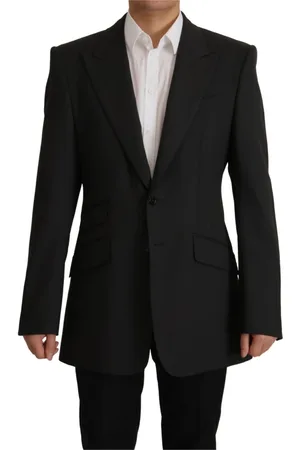 Dolce & Gabbana Heren, Jassen, Zwart, Maat: M Wol