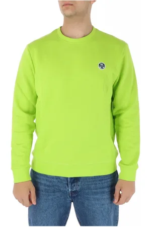 North Sails Heren, Sweatshirts & Hoodies, Groen, Maat: M Katoen