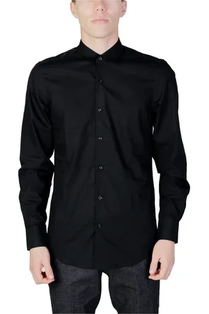 Antony Morato Heren, Overhemden, Zwart, Maat: XS Katoen