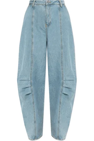 ROTATE Dames, Jeans, Blauw, Maat: XS Katoen