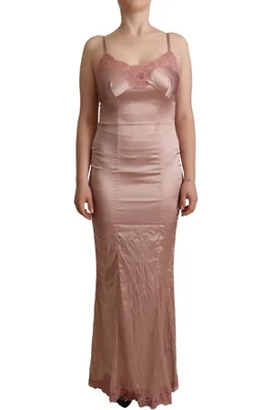 Dolce & Gabbana Dames, Jurken, Roze, Maat: S Poliester