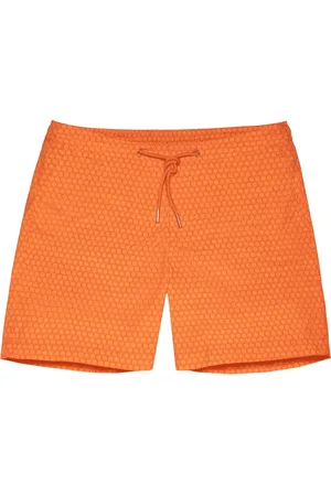 Orlebar Brown Heren, Badkleding, Oranje, Maat: W32