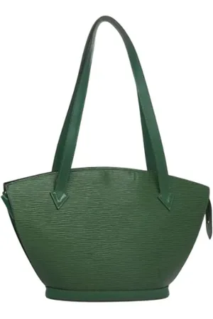 LOUIS VUITTON Dames, Pre-owned, Groen, Maat: ONE Size Leer
