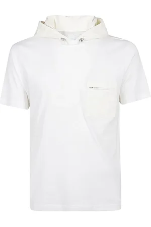 ELEVENTY Heren, Sweatshirts & Hoodies, Wit, Maat: XL Katoen