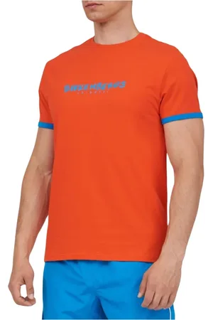 Bikkembergs Heren, Tops, Oranje, Maat: 2XL Katoen