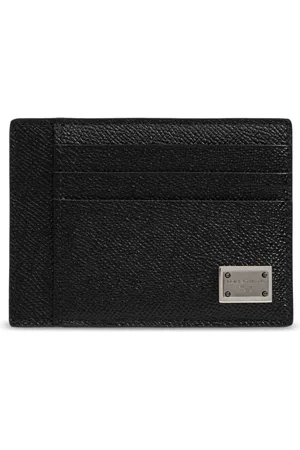 Dolce & Gabbana Heren, Accessoires, Zwart, Maat: ONE Size Leer
