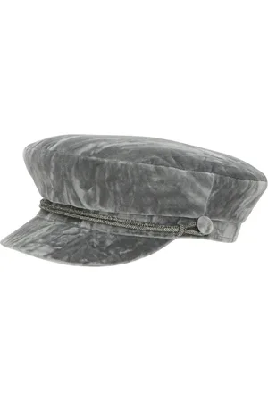 Borsalino Unisex, Accessoires, Grijs, Maat: M Velours