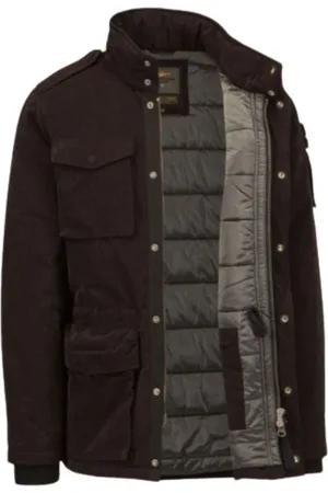 Aeronautica Militare Heren, Jassen, Zwart, Maat: XL Katoen