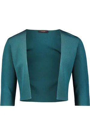 Vera Mont Dames, Jassen, Groen, Maat: XL Viscose