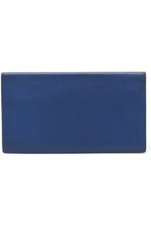 Hermès Dames, Pre-owned, Blauw, Maat: ONE Size Leer