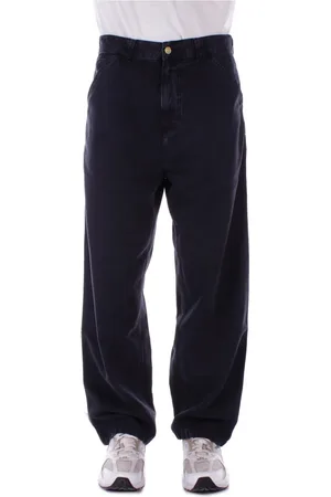 Carhartt Heren, Broeken, Zwart, Maat: M Katoen