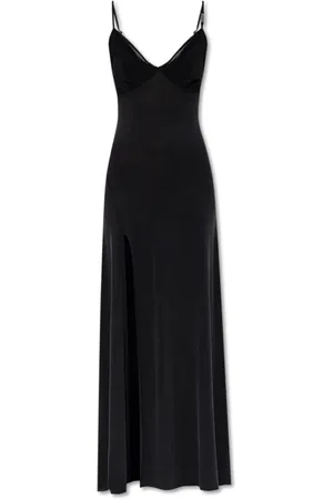VERSACE Dames, Jurken, Zwart, Maat: S