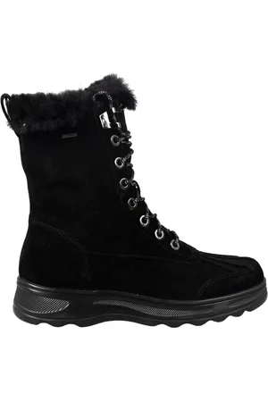 Geox Dames, Schoenen, Zwart, Maat: 36 EU Leer
