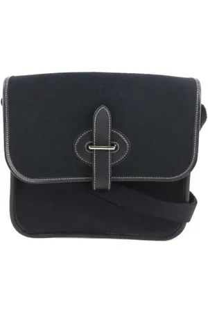 Hermès Dames, Pre-owned, Zwart, Maat: ONE Size Leer