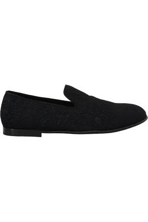 Dolce & Gabbana Heren, Schoenen, Zwart, Maat: 39 EU Katoen