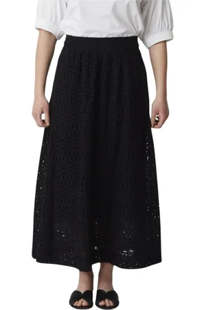ALPHA STUDIO Dames, Rokken, Zwart, Maat: S Jersey