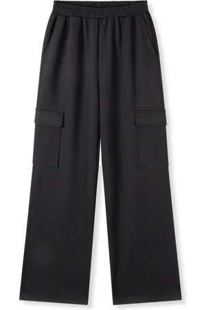 Refined Department Dames, Broeken, Zwart, Maat: S Spandex