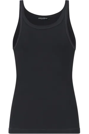 Dolce & Gabbana Heren, Tops, Zwart, Maat: 2XL Katoen