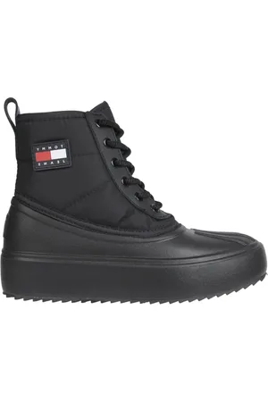 Tommy Hilfiger Dames, Schoenen, Zwart, Maat: 36 EU Poliester