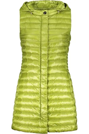 HERNO Dames, Jassen, Groen, Maat: S Polyamide