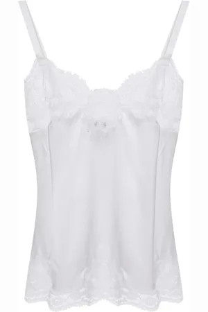 Dolce & Gabbana Dames, Nachtkleding & Lounge, Wit, Maat: L Katoen