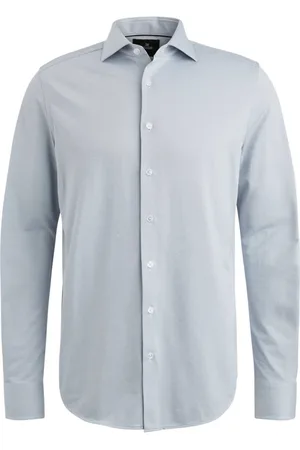 Vanguard Heren, Overhemden, Blauw, Maat: M Jersey