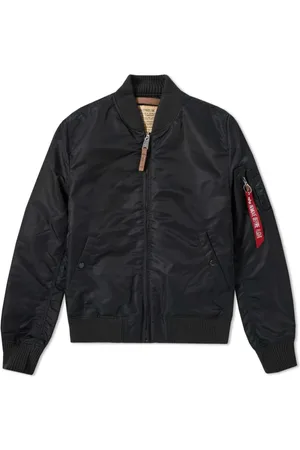 Alpha Industries Heren, Jassen, Zwart, Maat: 2XL Leer