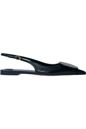 Jacquemus Dames, Schoenen, Zwart, Maat: 37 EU Leer