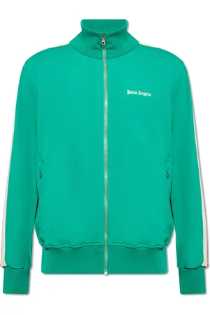 Palm Angels Heren, Sweatshirts & Hoodies, Groen, Maat: S