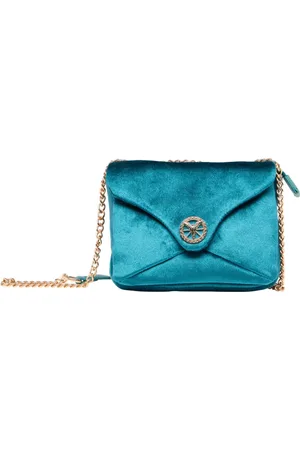 Carlo Colucci Dames, Tassen, Blauw, Maat: ONE Size