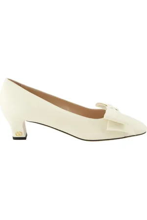 VALENTINO GARAVANI Dames, Schoenen, Wit, Maat: 37 1/2 EU Lame