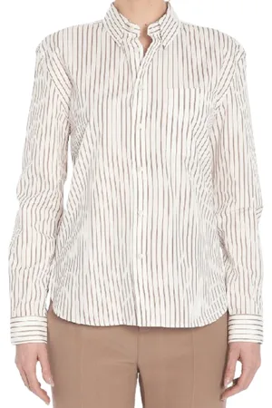 Saint Laurent Dames, Blouses & Shirts, , Maat: L Katoen
