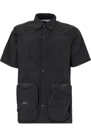 A-cold-wall* Heren, Overhemden, Zwart, Maat: XS