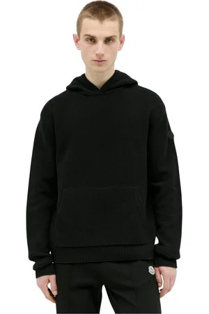 Moncler Heren, Sweatshirts & Hoodies, Zwart, Maat: 2XL Wol