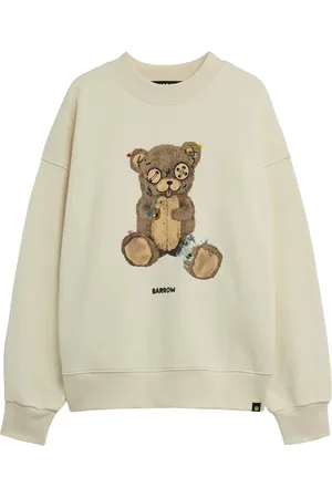 BARROW Heren, Sweatshirts & Hoodies, Wit, Maat: S