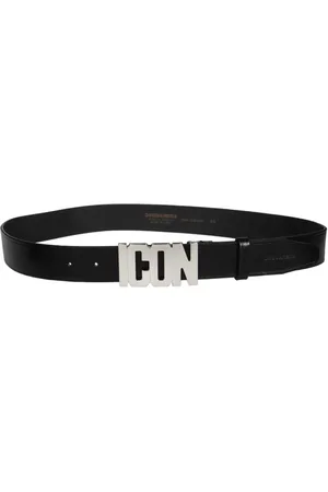 Dsquared2 Heren, Accessoires, Zwart, Maat: 95 CM Leer
