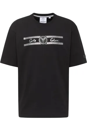 Carlo Colucci Heren, Tops, Zwart, Maat: 2XL