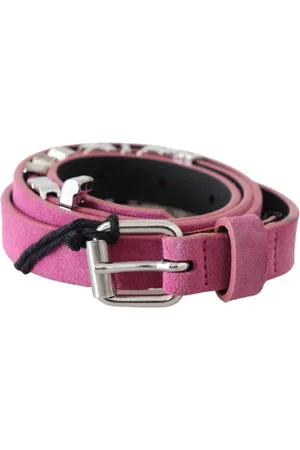Roberto Cavalli Dames, Accessoires, Roze, Maat: 90 CM Leer