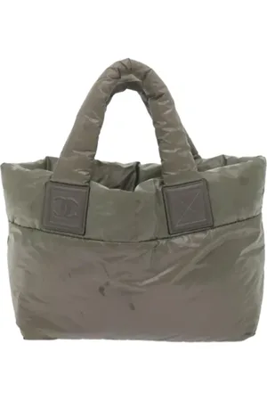 CHANEL Dames, Pre-owned, Groen, Maat: ONE Size Synthetisch