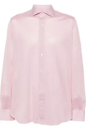 MAZZARELLI Heren, Overhemden, Roze, Maat: XL Katoen