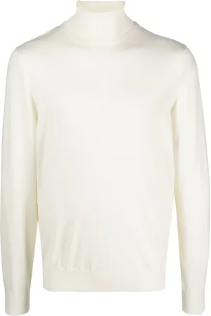 BARBA Heren, Truien, Wit, Maat: 3XL Wol
