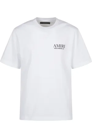 AMIRI Heren, Tops, Wit, Maat: M Katoen