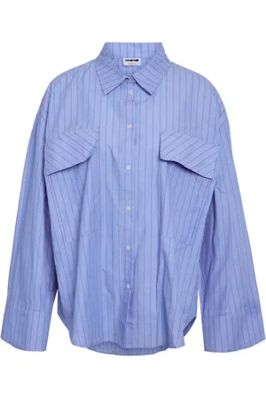 Noisy May Dames, Blouses & Shirts, Blauw, Maat: XS Kasjmier