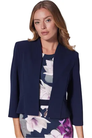 Swing Dames, Jassen, Blauw, Maat: 3XL Leer